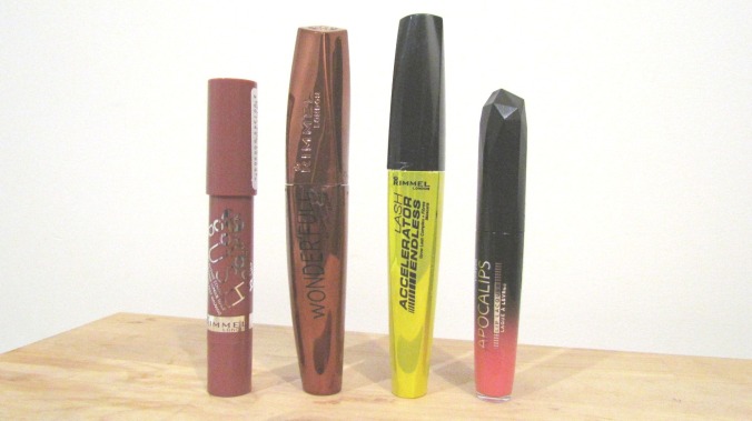 Rimmel Deal All Lip and Eye products at $10 - Colour Rush Balm in Keep Mauving 200 - Wonder'Full Mascara with argan oil in 001 Black - Lash Accelerator in 002 Brown - Apocalips Lip Laquer in 500 Luna